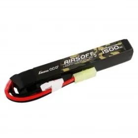 Batterie Lipo 11.1V 1500mAh 25C 1 stick Genspow 11.1V 1500mAh 25C 1 élément