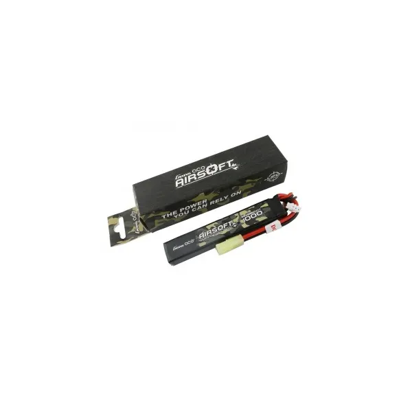 Batterie Lipo 2S 7.4V 1000mAh 25C 1 stick Genspow 7.4V 1000mah 25C 1 élément
