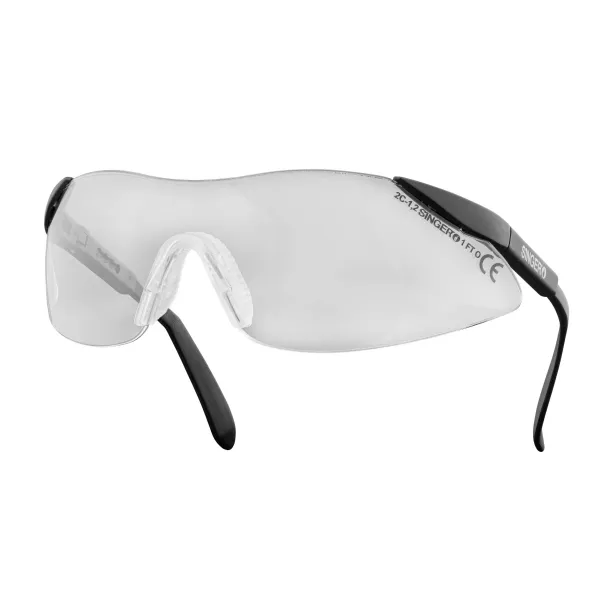 Lunettes à branches réglables avec oculaire translucide antibuée Singer Safety SINGER  LUNETTE EVA86AB ANTIRAYURE ANTIBUEE TRANS