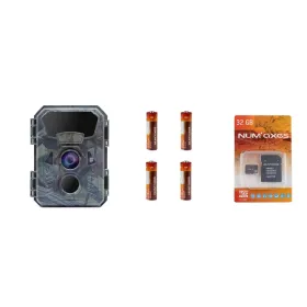 NUM'AXES - Pack Piège photographique PIE1066 + 4 piles AA LR6 + carte mémoire 32 Gb NUM'AXES - Piège photographique PIE1066 (ave