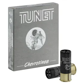 Cartouches TUNET chevrotines 12/67 12 gr cal. 12/67