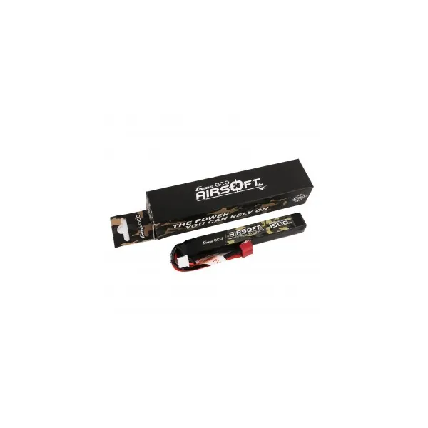 Batterie Lipo 2S 7.4V 1500mAh 25C 1 stick Genspow 7.4V 1500mAh 25C 1 élément T Plug