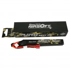 Batterie Lipo 2S 7.4V 1500mAh 25C 2 sticks Genspow 7.4V 1500mAh 25C 2 éléments T Plug