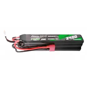 Batterie 11.1v 2400 mah 3 sticks T-Dean Genspow 11.1v 2400 mah 25 C 3 éléments