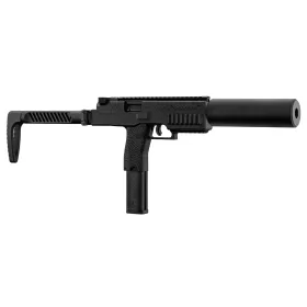 Réplique SMG VMP-1X Noire avec silencieux 0.95J