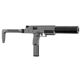 Réplique airsoft Vorsk SMG VMP-1X gris avec silencieux 0.95J Réplique airsoft Vorsk SMG VMP-1X gris avec silencieux