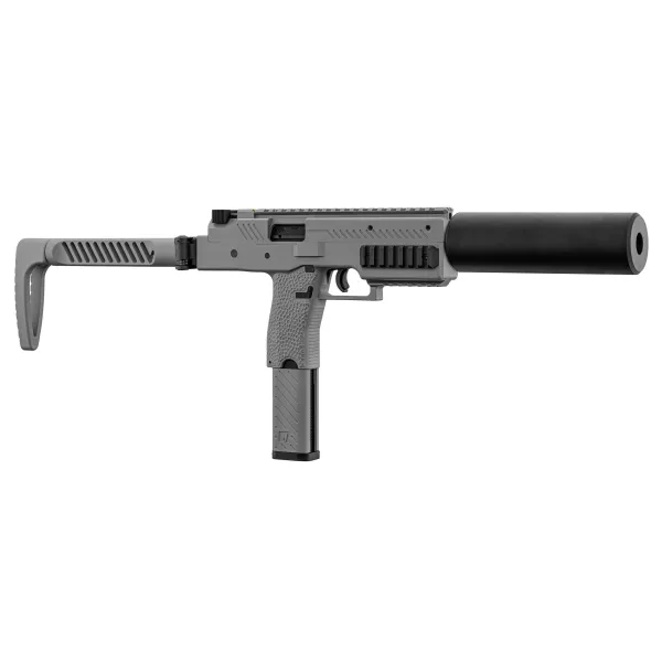 Réplique airsoft Vorsk SMG VMP-1X gris avec silencieux 0.95J Réplique airsoft Vorsk SMG VMP-1X gris avec silencieux