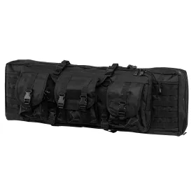 Housse tactique noire pour armes longues - 92 cm