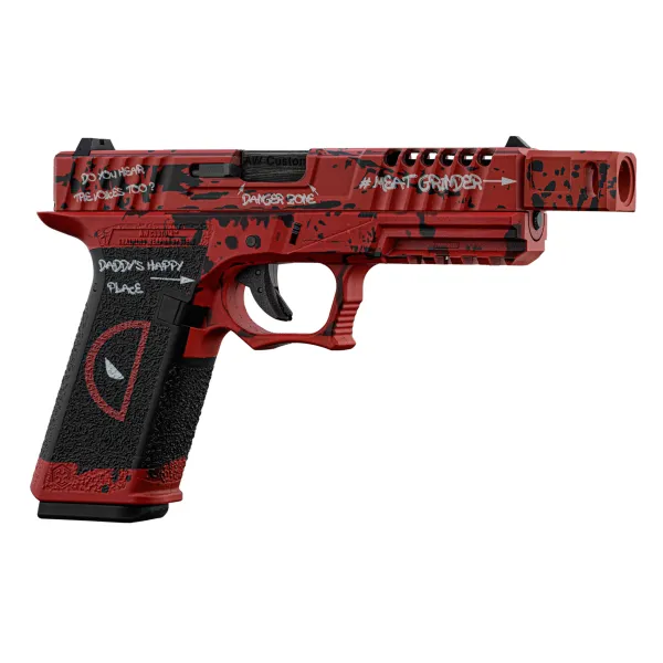 Réplique GBB VX7102 DP rouge et noir Réplique GBB VX7 DR rouge et noir