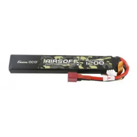 Batterie Lipo 2S 7.4V 1200mAh 25C 1 stick Genspow 7.4V 1200mAh 25C 1 élément T Plug
