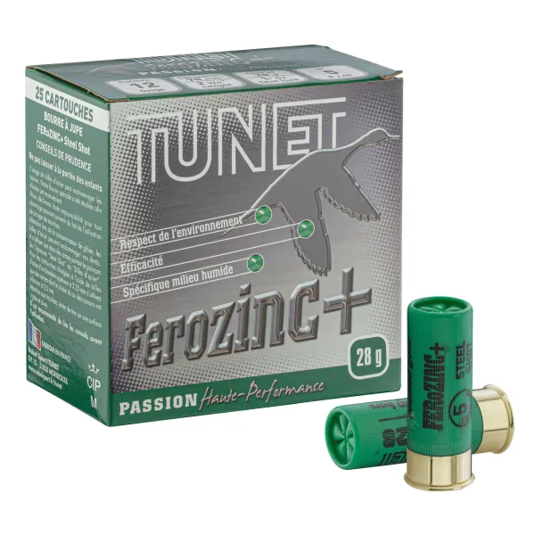 Cartouches TUNET PASSION acier 28g acier 12/70 Passion 12/70 n°5
