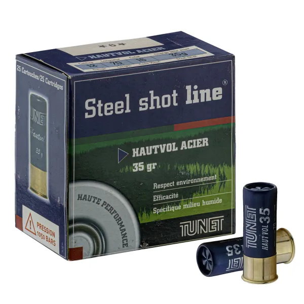 Cartouches Tunet Acier Haut Vol 12/70 HP 35g Tunet Acier Haut-Vol acier 35g n°7
