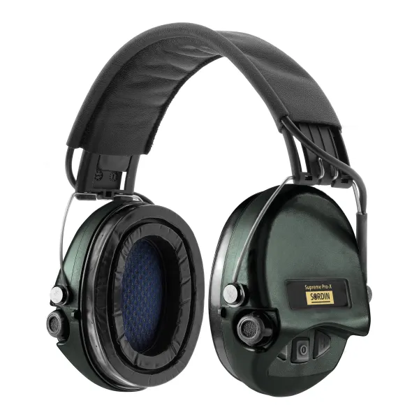 Casque audio amplifié Sordin Suprème Pro X CASQUE AUDIO AMPLIFIÉ MSA SUPREME PRO X