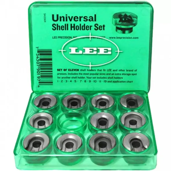 Lee Precision - Kit de 11 Shell Holders (support de douille) R-Type pour presse Kit de 11 Shell Holders (support de douille) R-T