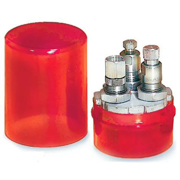 Lee Precision - Boîte de rangement ronde pour outil Lee Die Box Round Red 90535