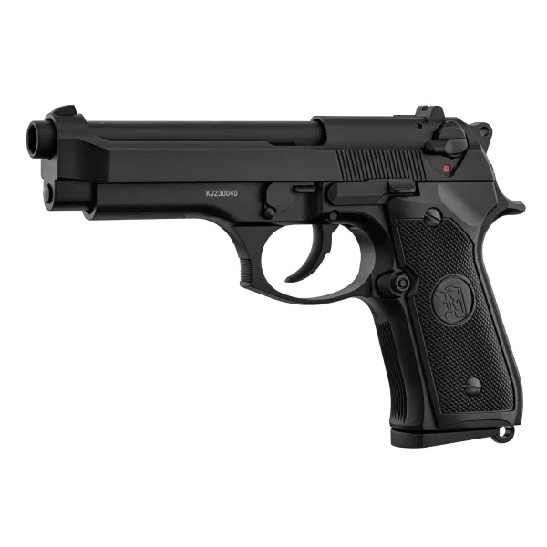 Réplique airsoft KJ Works M9 full métal noir KJ Works M9 gaz blowback
