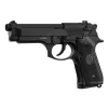 Réplique airsoft KJ Works M9 full métal noir KJ Works M9 gaz blowback