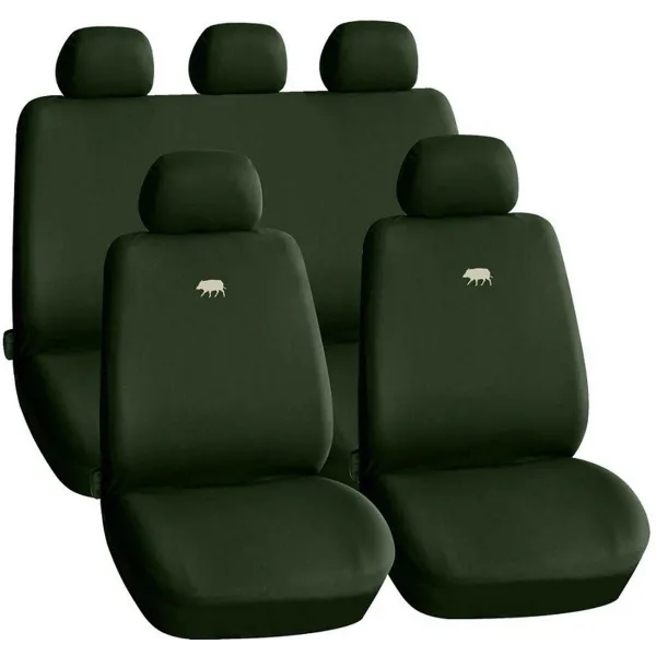 Jeu complet de housses sanglier pour siège de voiture