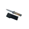 Couteau automatique type Italien manche bois OTF