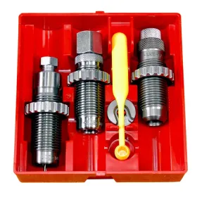 Jeux de 3 outils acier rechargement armes de poing - Lee Precision LEE, 357 SIG STEEL 3-DIE SET 90270