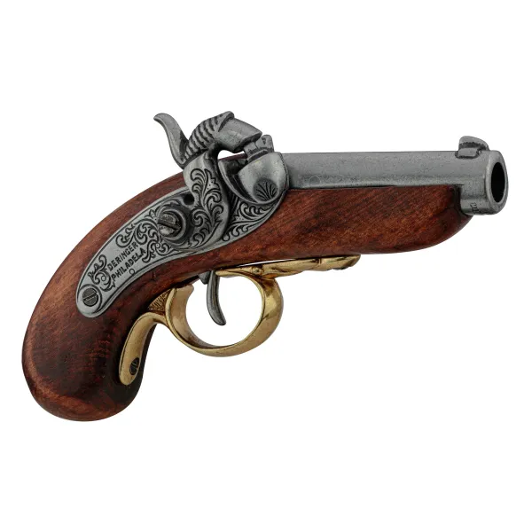 Réplique décorative Denix de Pistolet Deringer Philadelphia 1850 Deringer