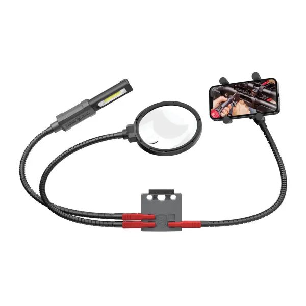 Station main libre Real Avid Loupe / Lampe / Porte téléphone Station main libre Real Avid