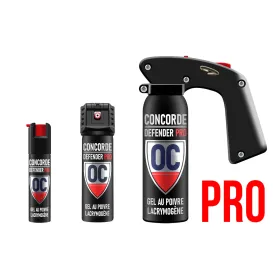 Aérosol de défense Concorde Defender Pro Mini 25ml
