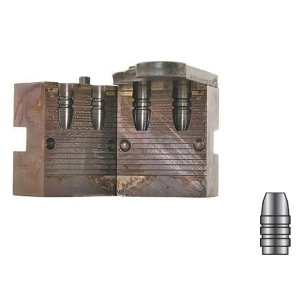 Moule à balle Flat Nose double cavité Lyman pour calibre arme d'épaule 257420DC cal. .25 2660420