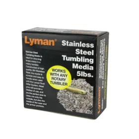 Granulés acier inoxydable Lyman ROTARY CASE STAINLESS STEEL MEDIA 5LBS 7631375