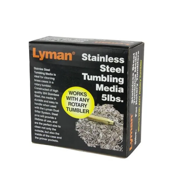 Granulés acier inoxydable Lyman ROTARY CASE STAINLESS STEEL MEDIA 5LBS 7631375