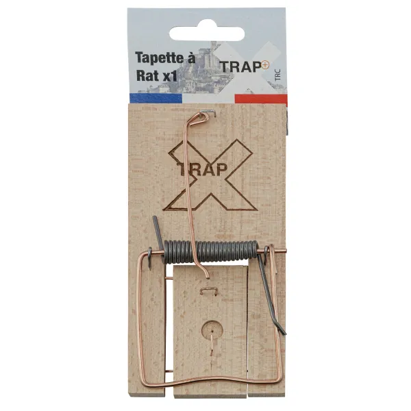 Tapette à rat en bois TAPETTES À RAT (BOIS) BLISTER/1
