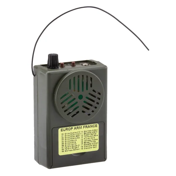 Appeau accoustique MR104 Sonido avec ou sans télécommande Sans télécommande