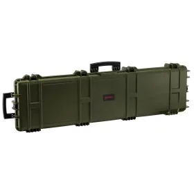 Mallette XL Waterproof OD Green 137 x 39 x 15 cm mousse pré-découpée - Nuprol Mallette XL verte