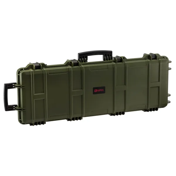 Mallette Waterproof verte OD 103 x 33 x 15 cm - Nuprol Mallette armes longues mousse prédécoupée