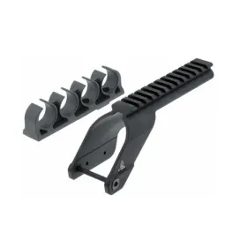 Rail Picatinny et porte cartouches pour Maverick 88 / Mossberg 500 - 590 - UTG RAIL PICATINNY + PORTE CARTOUCHES MAVERIC