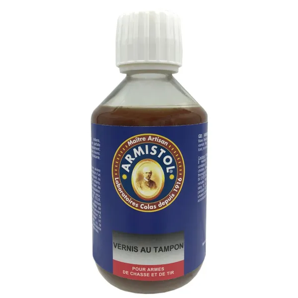 Vernis au tampon Armistol 250ml pour bois Vernis au tampon Armistol 250ml