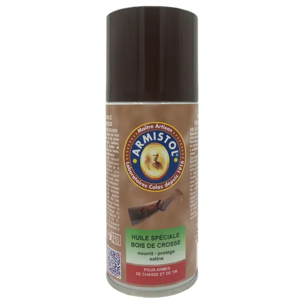 Huile Armistol pour Bois de crosse Aerosol 150ml