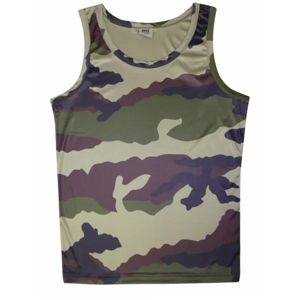 Débardeur Cooldry camouflage XXL - Sans marquage