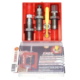 Jeux de 3 outils acier rechargement armes d'épaule - Lee Precision .22 Hornet 3-Die Set 90500