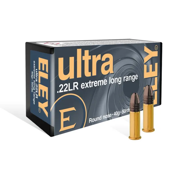 Cartouches Eley .22LR Extreme Long Range Eley 22LR Extreme Long Range