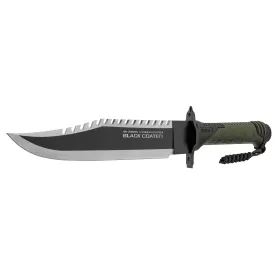 K25 Couteau de survie Corde + Allume-feu + étui Couteau de survie