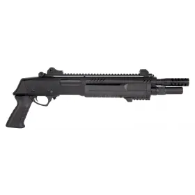 Réplique fusil à pompe FABARM STF12 Short noir Gaz