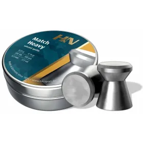 H&N 500 plombs 4.5mm Heavy Match HN PLOMBS  MATCH 4.50 HEAVY   BTE/500