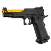 Réplique GBB hi-capa 5.1 noir/Gold Golden Eagle