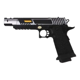Réplique GBB hi-capa 5.1 Noir/Silver Golden Eagle RRéplique GBB hi-capa 5.1 Noir/Silver Golden Eagle