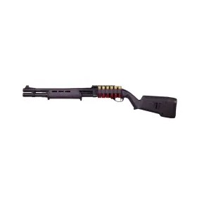 Fusil à pompe airsoft 870 Golden Eagle à Gaz Noir