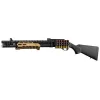 Réplique de fusil à pompe M870 Strike Industries noire et tan M870 noire et tan