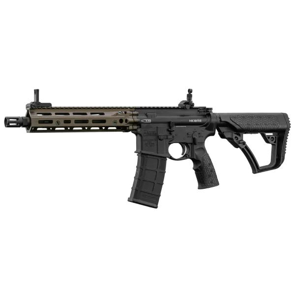 Réplique GBBR MK18 Daniel Défense Ris III 10.3" Golden Eagle Noir/Noir