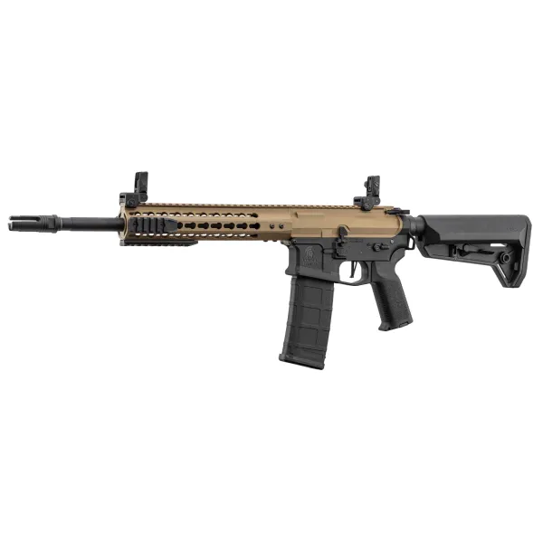 Réplique LT-19 G2 M4 Keymod NSR pack complet Dual Ton AEG LT-19 M4 KEYMOD 10' POLYMER PACK COMPLET 1J BI TON- NSR