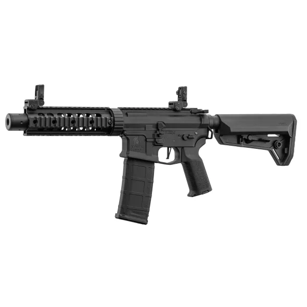 Réplique AEG LT-15 GEN2 NSR noire AEG LT-15 PDW STOCK POLYMER SILENCIEUX 1J NOIR - NSR